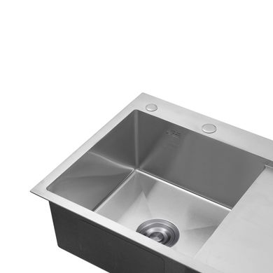 Комплект кухонної мийки KRP Gebürstet - 7849LHM (3/1 мм)