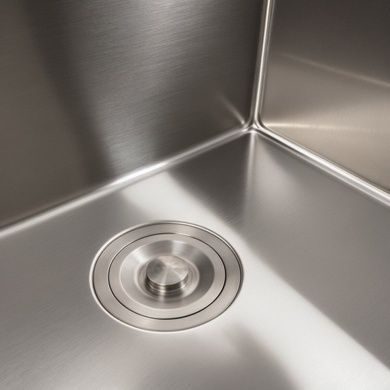 Комплект кухонної мийки Valeso 50х50HM BLK15 Kitchen Line
