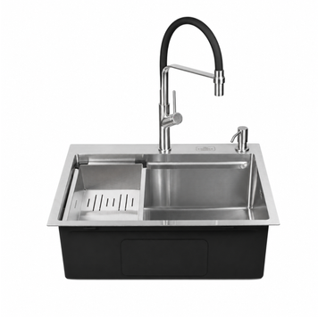 Комплект кухонной мойки Kroner KRP Geb&uuml;rstet - 6350HM ST4301