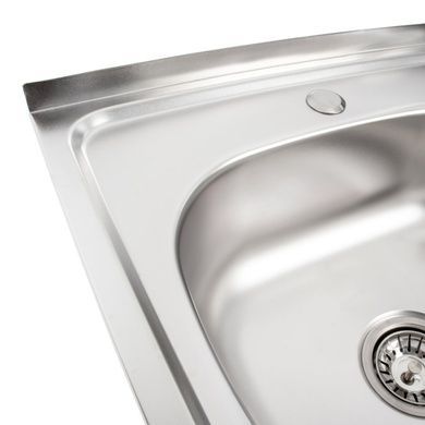 Кухонная мойка из нержавеющей стали Platinum 5050 САТИН (0,7/160 мм)