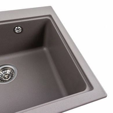 Гранітна мийка для кухні Platinum VESTA 5852 матова Дюна
