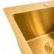 Комплект кухонної мийки Platinum 50*50 PVD ST4314 Gold