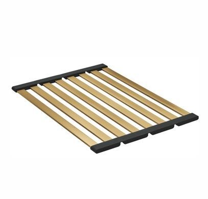 Комплект кухонної мийки Platinum 50*50 PVD ST4313 Gold