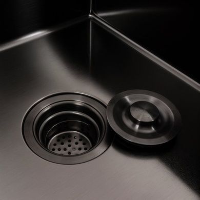 Комплект кухонної мийки Valeso 78х50 RHM PVD ST05