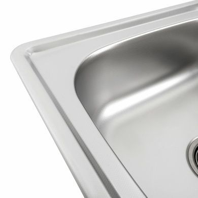 Кухонная мойка из нержавеющей стали Platinum ДЕКОР 7850 (0,8/180 мм)