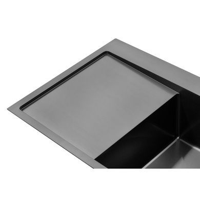 Комплект кухонної мийки KRP Schwarze - 7849RHM PVD