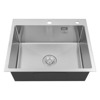 Комплект кухонной мойки Kroner KRP Geb&uuml;rstet - 6050HM C03111BLK