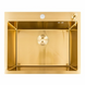 Комплект кухонної мийки Platinum Handmade 60*50 PVD Gold NES-JL7