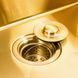 Комплект кухонної мийки Platinum Handmade 60*50 PVD Gold NES-JL7