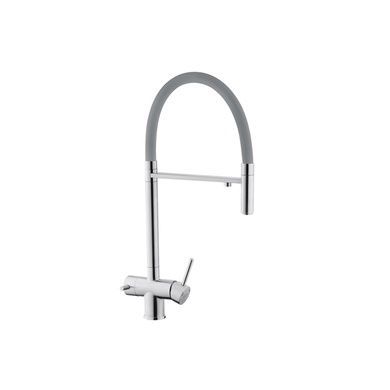 Змішувач для кухні з підключенням до фільтра Kroner KRP Edelstahl Klassisch - ESG03815GRA