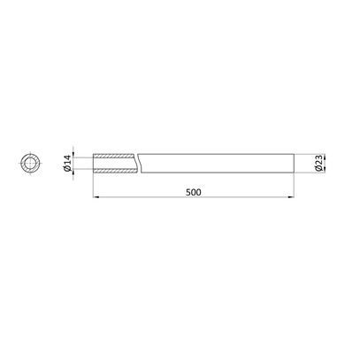 Сменный гибкий шланг для смесителя, силикон, цвет белый, Pllen&oacute; Kitchen Line
