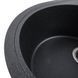 Гранитная мойка для кухни Platinum 5847 ONYX матовый Карбон