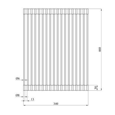 Комплект кухонной мойки Platinum CM 78*50 L