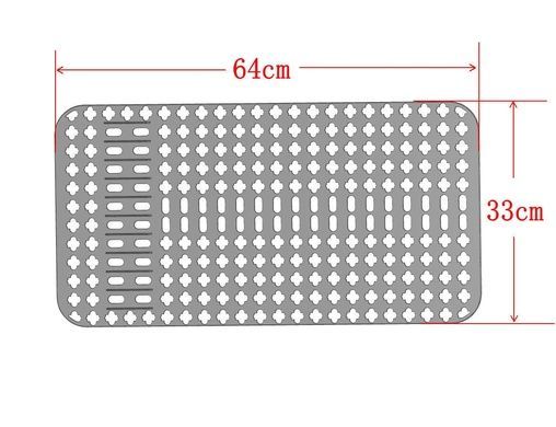 Силіконовий килимок в мийку термостійкий Nett SG-6433