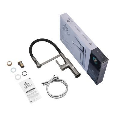 Комплект кухонної мийки Valeso 60х50HM PVD Kitchen Line
