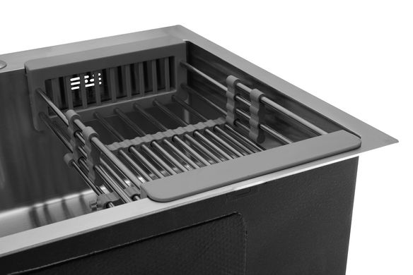 Комплект подрібнювач та кухонна мийка KRP Gebürstet - 6050HM
