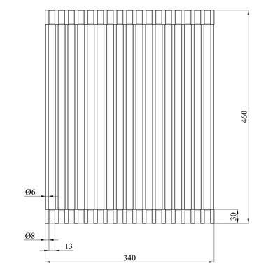 Комплект кухонной мойки Valeso 60х50HM PVD Kitchen Line Grafite