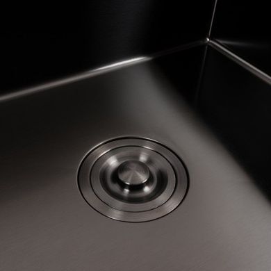 Комплект кухонной мойки Valeso 60х50HM PVD Kitchen Line Grafite
