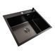 Комплект кухонной мойки Valeso 60х50HM PVD Kitchen Line Grafite