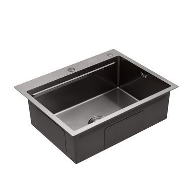 Комплект кухонной мойки Kroner KKRP 6350HM PVD Ersel