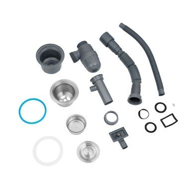 Комплект кухонної мийки Kroner KRP Geb&uuml;rstet - 4545HM ST4302