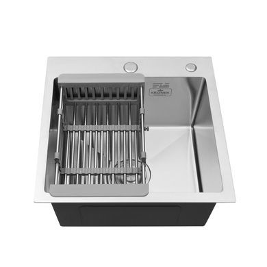 Комплект кухонної мийки Kroner KRP Geb&uuml;rstet - 4545HM ST4302