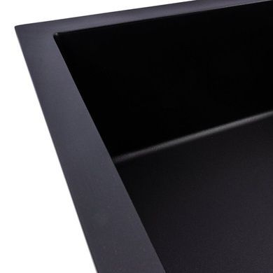 Гранітна мийка VALESO CALYPSO 7950 матова Чорна