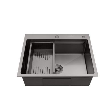 Комплект кухонной мойки Kroner KKRP 6350HM PVD Ersel