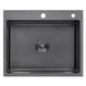 Комплект кухонної мийки KRP Schwarze - 6050HM PVD