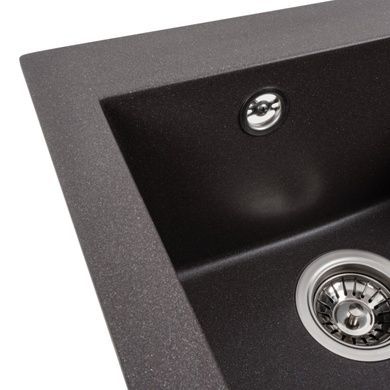 Гранітна мийка для кухні Platinum 4150 SOKIL матовий Гренадін