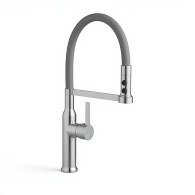 Комплект кухонної мийки Valeso 60х50HM GRA17 Kitchen Line