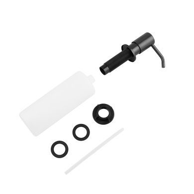 Комплект измельчитель и кухонная мойка Schwarze 7843ZHM PVD