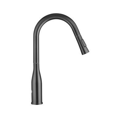 Комплект кухонной мойки Kroner KRP Schwarze 78х49HM PVD ST08 Grafite