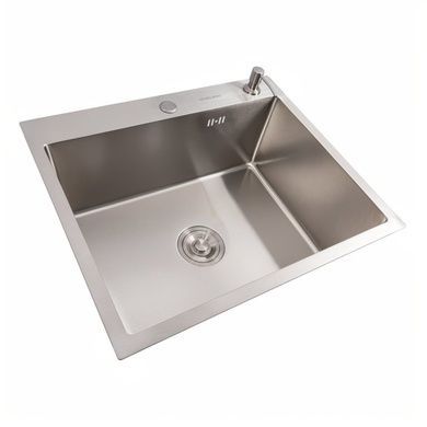 Комплект кухонної мийки Valeso 60х50HM WHI16