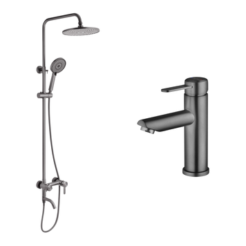 Набор 2 в 1 для ванной комнаты Agua Elposo &ndash; INOX064АМ