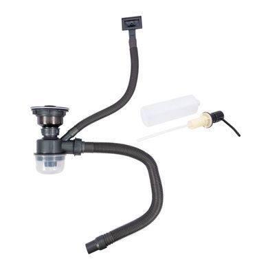Комплект кухонной мойки Valeso 60х50HM PVD ST05