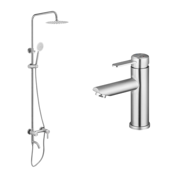 Набор 2 в 1 для ванной комнаты Agua Elposo - INOX064
