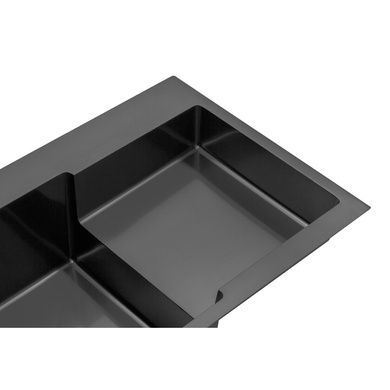 Комплект кухонной мойки KRP Schwarze - 7848LHM PVD
