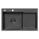 Комплект кухонной мойки KRP Schwarze - 7848LHM PVD