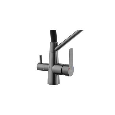 Комплект кухонної мийки KRP Schwarze - 6350HM PVD