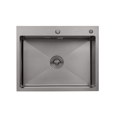 Комплект кухонної мийки KRP Schwarze - 6350HM PVD