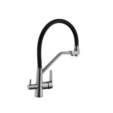 Комплект кухонної мийки KRP Schwarze - 6350HM PVD
