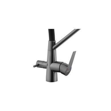 Комплект кухонної мийки KRP Schwarze - 6350HM PVD
