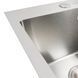 Кухонна мийка нержавійка 40*50 VALESO Handmade сифон,кріплення та дозатор в комплекті (товщина 3,0/1,5)