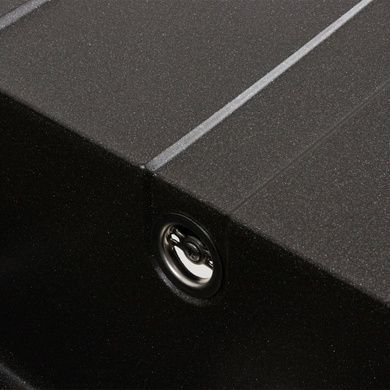Гранитная мойка для кухни Platinum ARIA 5851 матовая Морион