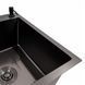 Комплект кухонної мийки Valeso 78х50 RHM PVD ST06 nero