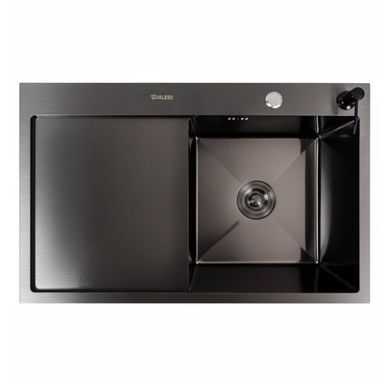 Комплект кухонної мийки Valeso 78х50 RHM PVD ST03